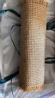 Open Weave Rattan Cane Webbing Net image 1