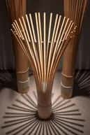 Bamboo stand lamp image 1