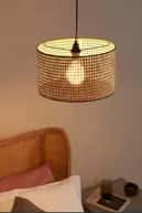 Cylindrical shaped hanging lamp image 1