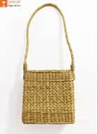 Natural Straw Sling Bag for Women image 1