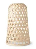 Handwoven Bamboo Lamp Shade for Pendant Lighting