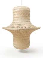 Handwoven Bamboo Hanging Lamp Shade