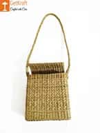 Natural Straw Sling bag for Women image 1