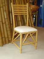 Modern artistic bamboo wicker high quality chair image 1