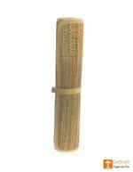 Natural Straw Yoga Mat with straight ends image 1