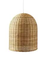Hanging Lampshade made from Bamboo image 1