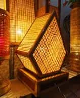 Pentagonal Net Lamp image 1