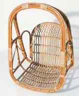 Handwoven Bamboo Hanging Swing Chair
