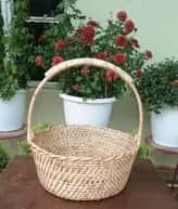 Cane Flower basket image 1