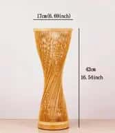 Bamboo Twisted Lamp image 1