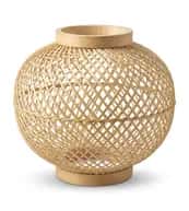 Handwoven Round Bamboo Lamp Shade