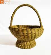 Kauna Handmade Small Basket 7x12 cm image 1