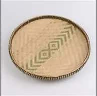 Handwoven Bamboo Winnowing Tray image 1