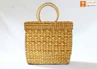 Natural Straw Hand Bag image 1