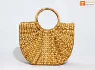 Natural Straw Kauna Hand (U) Bag image 1