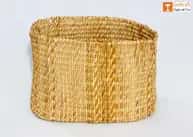 Natural Straw Kauna Large Basket image 1