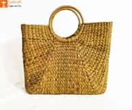 Natural Straw Handbag BG051 image 1