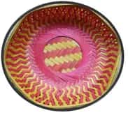 Bamboo round Tray Color  Set of 100 image 1