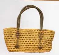 Natural Straw Handbag BK001 image 1