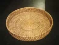 Cane Round Tray 14 inches image 1