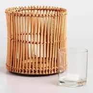 Bamboo Candle Holder Pattern 1 image 1
