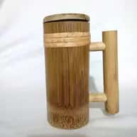 Bamboo Container with lid image 1