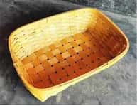 Bamboo Rectangular Fruit Basket image 1