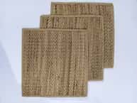 Natural Straw Dinning Mat Square ( Set of 6) image 1