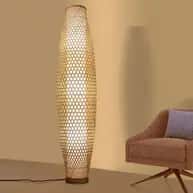 Bamboo stand lamp image 1
