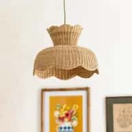 High quality rattan pendant lampshade image 1