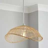 High quality rattan wicker pendant lamp image 1
