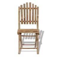 Antique bamboo wicker attractive chair image 1