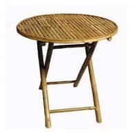 Attractive modern high quality bamboo tea table image 1