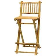 Modern high quality bamboo antique bar chair image 1