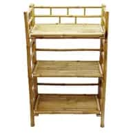 Natural bamboo antique high quality bookshelf image 1
