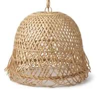 Handwoven Bamboo Hanging Lamp Shade
