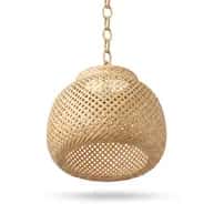 Handwoven Bamboo Hanging Lamp Shade