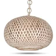 Handwoven Bamboo Hanging Lamp for Ceiling