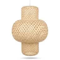 Handwoven Bamboo Hanging Lamp Shade