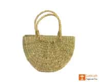Natural Straw U- Bag Small image 1