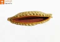 Natural Straw Handmade Clutch image 1