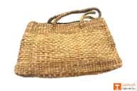 Natural Straw Handmade Hobo Bag image 1