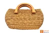 Water Hyacinth Bowler Bag image 1