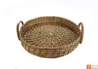 Cane Round Serving Tray for Kitchen Home Decor Gift Ideas Serving image 1
