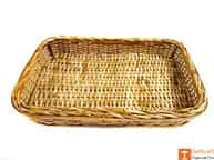 Elegant Cane Ethnic Serving Tray image 1