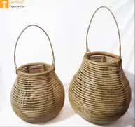Cane Multipurpose Matka Basket image 1