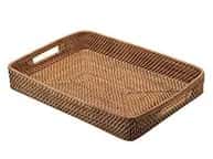 Rattan Serving Tray image 1