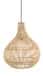 Rattan modern onion shaped hanging lampshade image 2