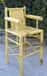 Antique modern extra large bamboo chair image 1