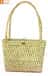 Large Natural Straw Handbag with beautiful design and handle image 1